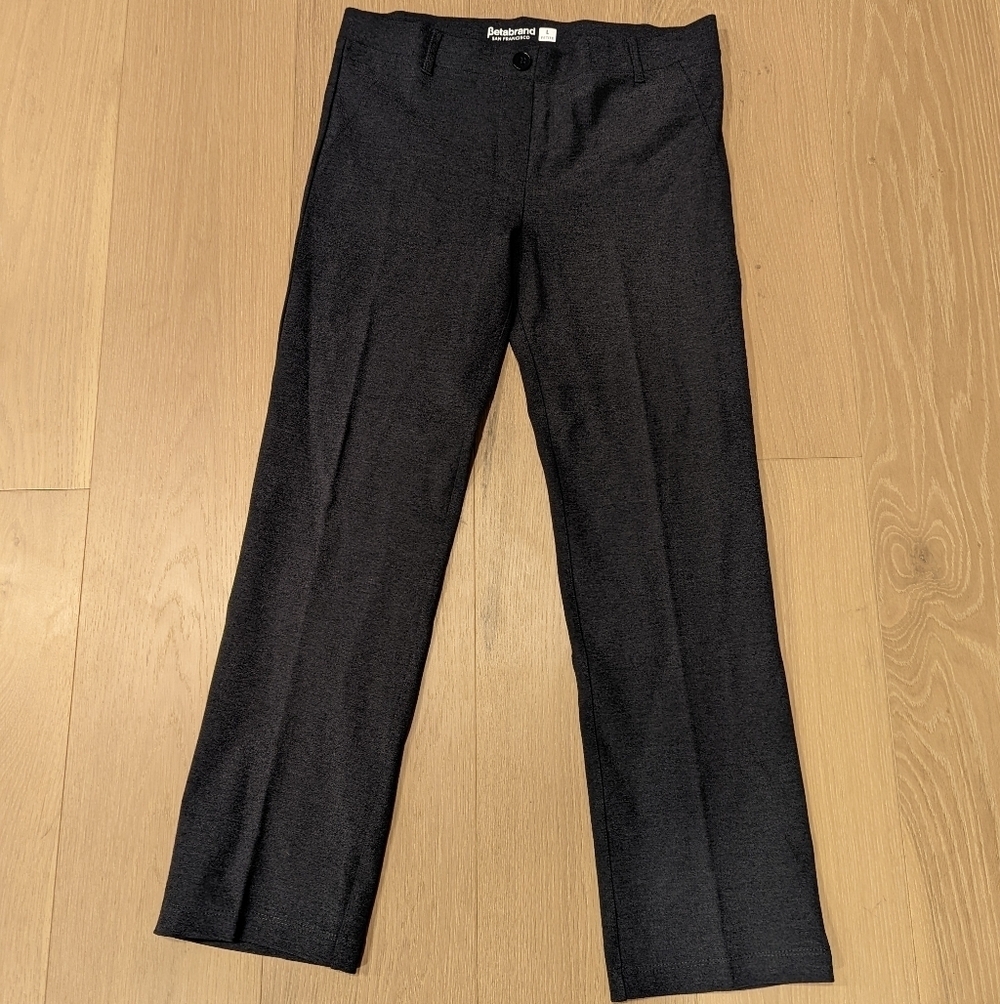 Charcoal Gray Petite Dress Pants